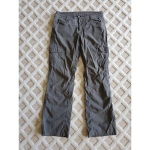 Kuhl Roll Up Pants Women's Size 8 Lot Of 2 Gray & Green EUC Outdoor Hiking